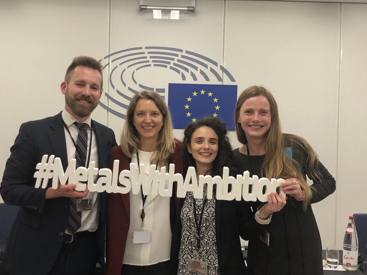 colinelavorel's tweet photo. Ending a busy day on a high note with @Eurometaux colleagues #metalswithambition
Thanks for the great work guys! https://t.co/CVHPi0en3O