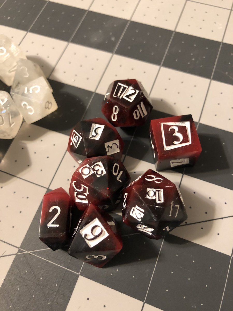 hardlightforge's tweet image. Not bad for a first test run! #persona #persona5 #p5r #dice #diceporn #handmadedice #customdice #dnd #5E #dnd5e