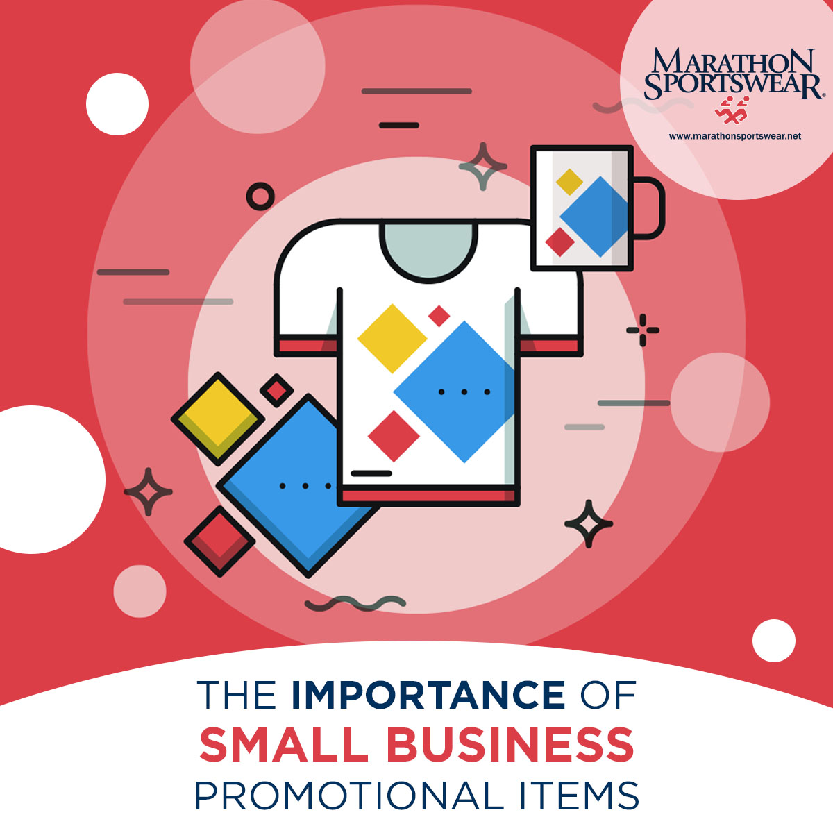 Promotional items for small businesses are SO important. 
See how Marathon can bring your business’ brand to life on our #blog: 
bit.ly/3a7NFDi  #promotionalitems #brandawareness #smallbusinesses