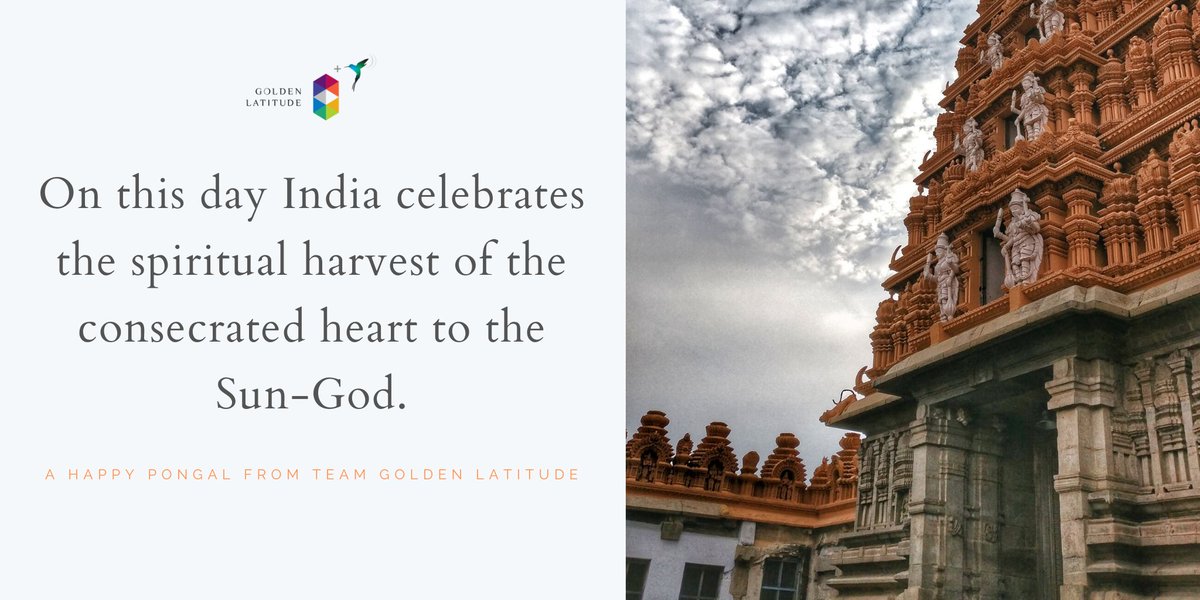 A Warm Pongal Wishes to you all!
- Team Golden Latitude
#HappyPongal2020 #HappyPongal