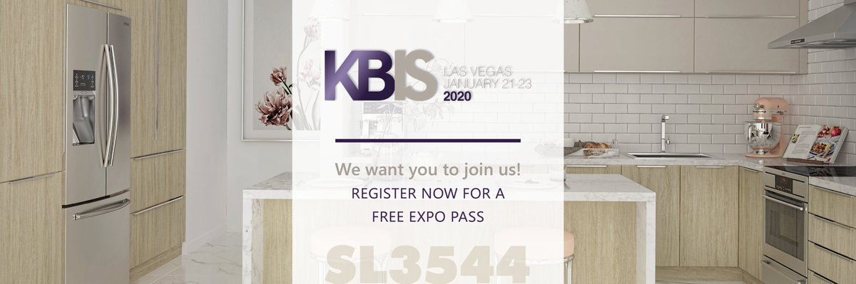 TafisaCanada's tweet photo. Do you want to see our new decors? We will be at the Las Vegas Kitchen and Bath show next week! Don't forget to get your tickets. https://t.co/6MDH9QcUyT

@KBIS #LasVegas #kitchens #Bath #melamine #laminates https://t.co/P1impIZqU9