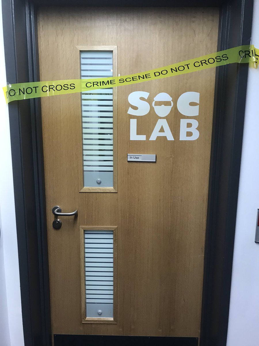 TheCyberAcademy's tweet image. Recovery of evidence exercise for our MSc students today at our #SOCLAB with Petra Leimich, @mckeowns87 and @BasilatNapier @ComputingNapier @EdinburghNapier