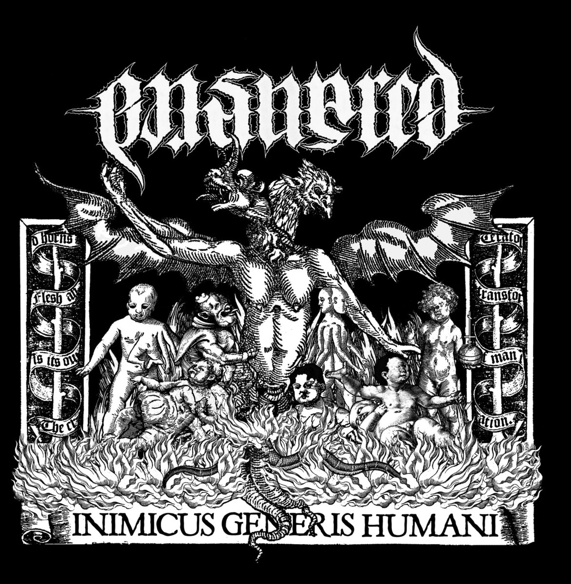 dbmagazine's tweet image. LISTEN: Gothenburg deathbringers Ensnared return with a brand new full length of maximum occult destruction. Blast this exclusive premiere of a track from "Inimicus Generis Humani" right now! decibelmagazine.com/2020/01/14/tra… #Ensnared