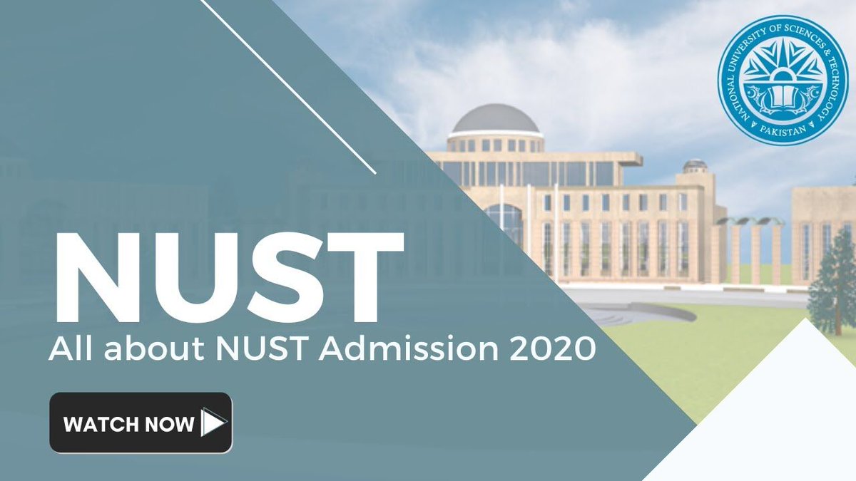 TabirOfficial's tweet image. #NUST Entry Test #NET 2020 is just around the corner!
This video will help you with NUST Registration deadline, #NustEntryTest 2020 and life at NUST in general!
WhatsApp your queries on 0305-4491988
bit.ly/2NrfnRI