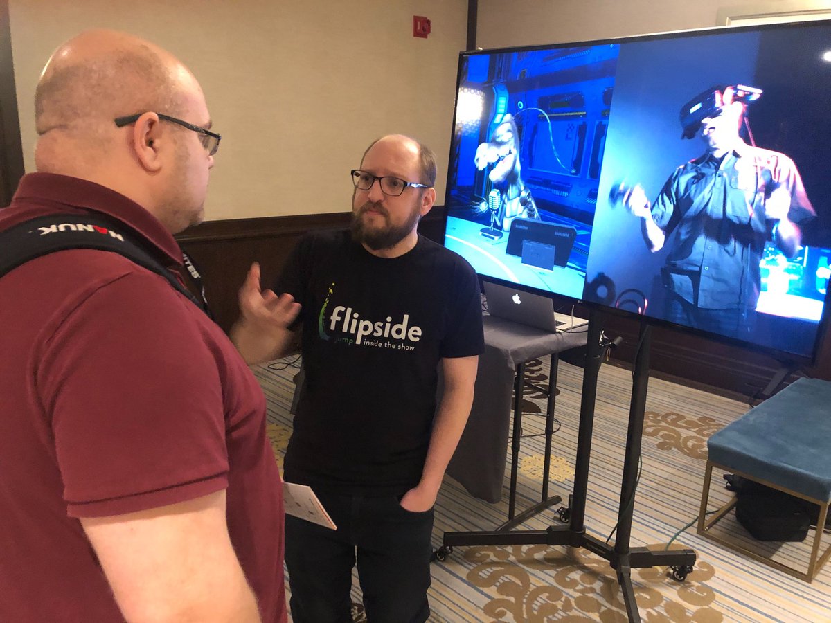 flipsidexr's tweet photo. The Flipside team is at #AllAccess2020! Make sure to stop by and say hi! #winnipeg https://t.co/tn9P1jvrfR
