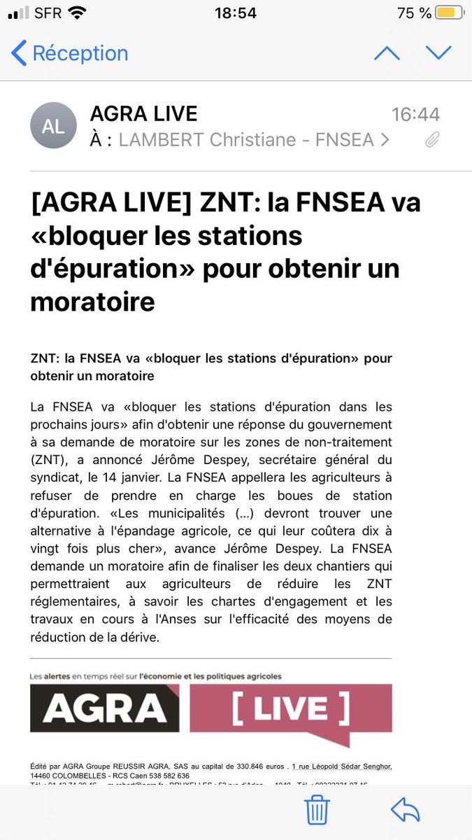 Moratoire‼️ et attentes des réponses ⁦<a href="/Anses_fr/">Anses</a>⁩ et ⁦@Min_Agriculture⁩ ⁦@Min_Ecologie⁩