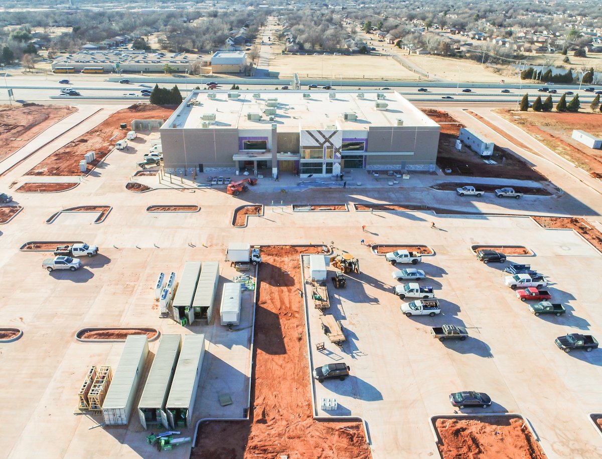 Lookin’ good Flix Brewhouse! 😍 Only a few more months until it’s open to the public.