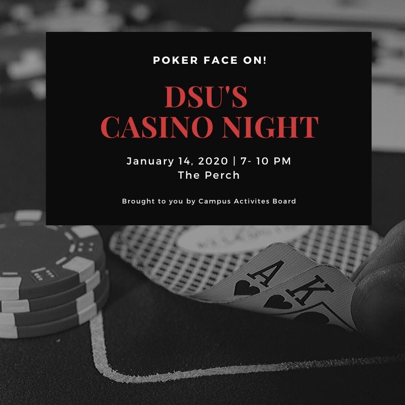 studentsatdsu's tweet photo. Don't miss Casino Night tonight at The Perch! 

See you there! 

#HawksAreUp
#CABSHere https://t.co/5v1UKpvkXd