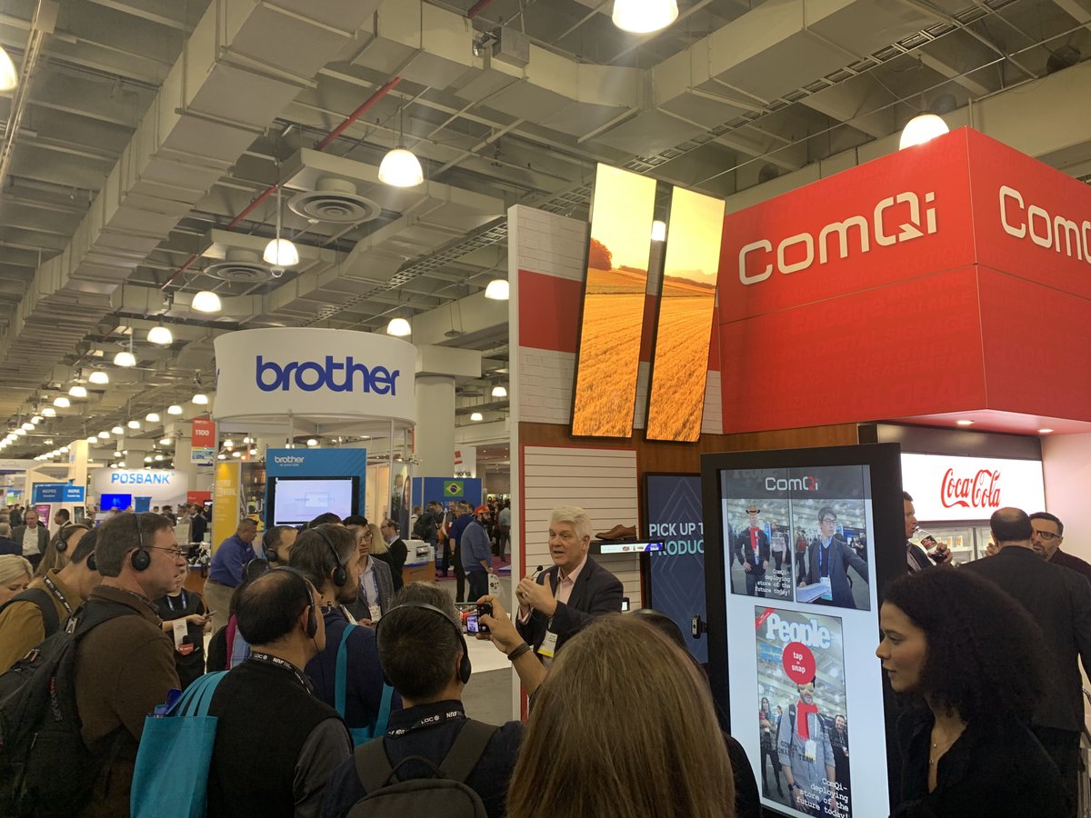 You learn retail by living it--and #ComQi has always led the industry when it comes to in-store digital innovation. We’re a full service digital store solutions group and know how to make an impact at scale. As we wrap up #NRF2020, remember to come by booth# 1011 and talk to us!