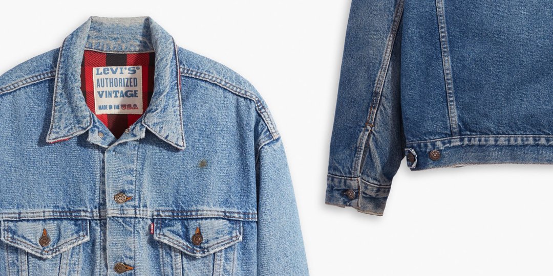 Levi's® on Twitter: "Welcome to Levi's® Authorized Vintage. 50 hand-selected, one-of-a-kind Trucker Jackets made in the USA + aged to perfection. Exclusively available on the Levi's® app. Download it App Store: