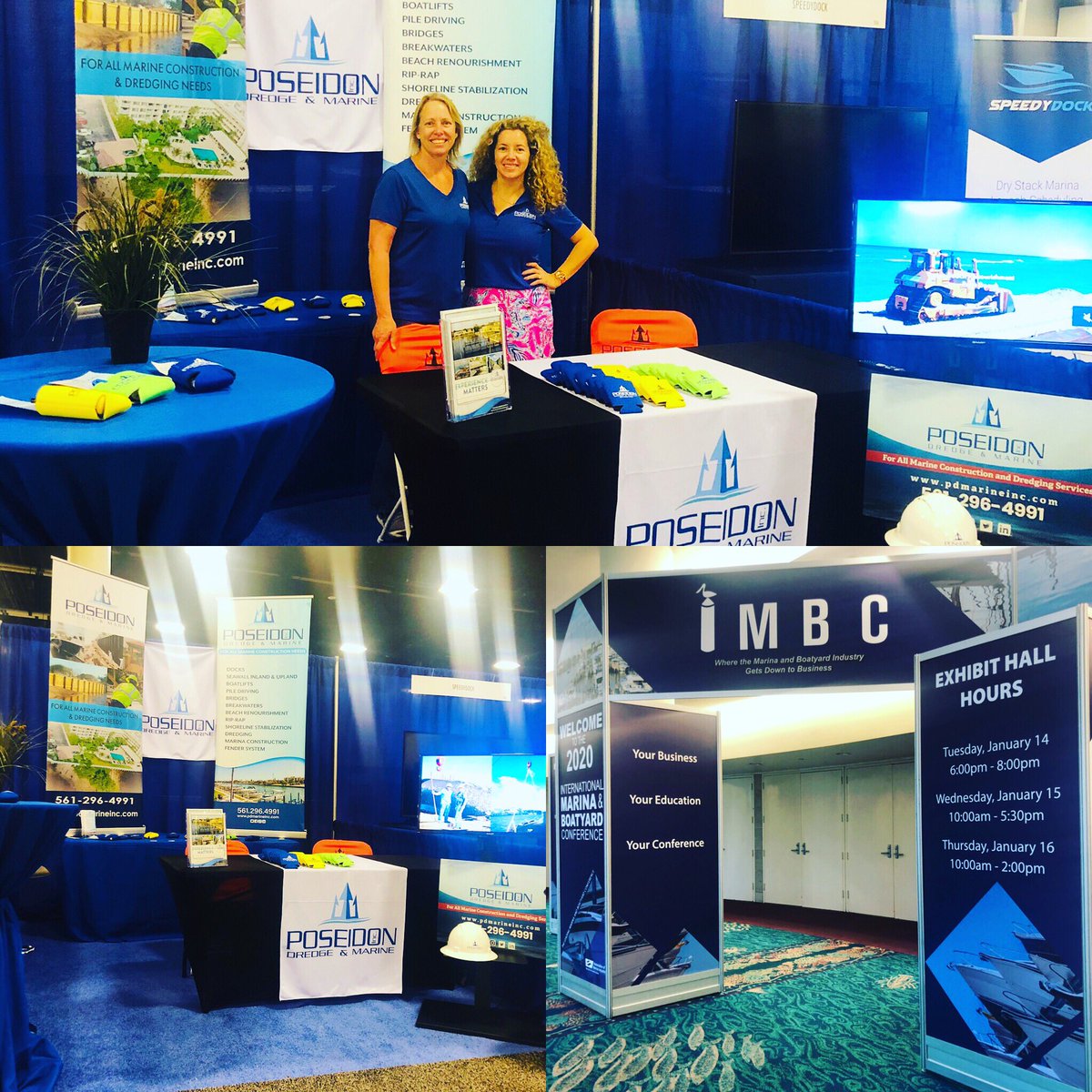 Poseidon_PDM's tweet photo. Stop by and say hello to @poseidon_pdm at the International Marina & Boatyard Conference @cityoffortlauderdale @marinaassoc #IMBC2020 #marinaconference #boatyard #marinas #marinaexpo #marinecontractors #marineconstruction https://t.co/gm82DdZ8SI
