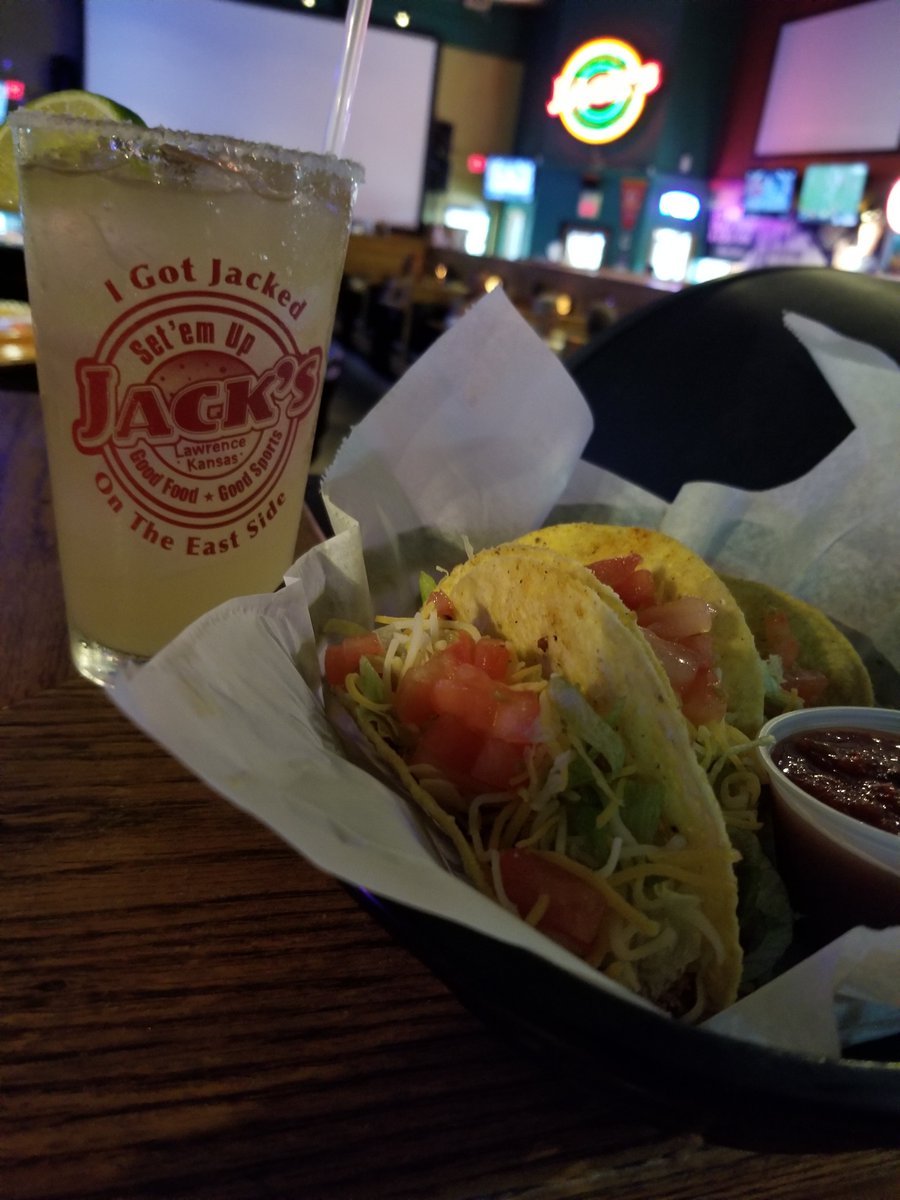 SetEmUpJacks's tweet image. Tacos and Margs ALL DAY! Then the Hawks on the BIG FREAKIN' SCREEN at 8pm! Come to Jack's! #headeast