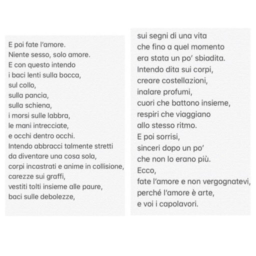 Fate l'amore