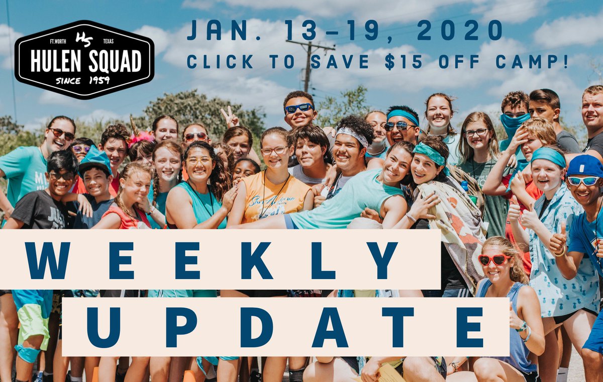 Hey parents of teenagers! Click to save $15 today on your student's summer camp!  - mailchi.mp/1ea995ee13b6/s…