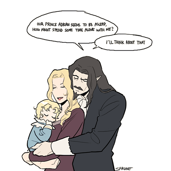 my little silly comic for tepes family 
