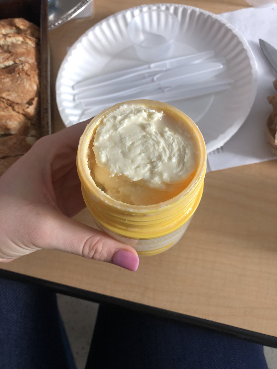 Right now we are learning about jobs of a baker and bakeries. Today we made fresh bread and butter. We got to watch the way yeast made the dough rise. Did you know To make butter you just have to shake heavy cream for a long time? <a href="/saylerparkjags/">Sayler Park School</a>