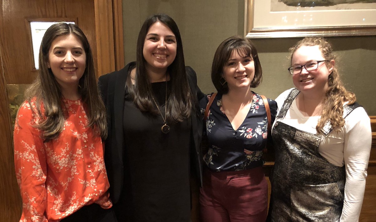 So glad @repwomen externs from @swarthmore @_christielittle & Rachel  Sinex & intern @lcweiss13 from @colgateuniv & GWU we’re able to attend a talk about #RankedChoiceVoting & the #FairRepresentationAct with @leedrutman & @nytdavidbrooks & they got to meet @KTeaFahey‼️