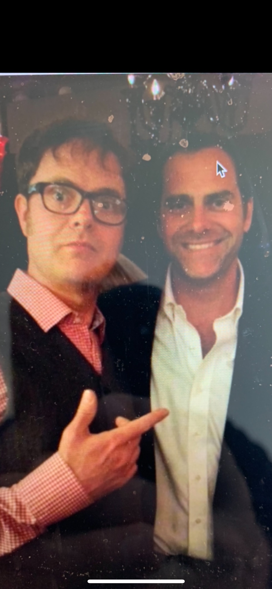 An early Happy Birthday to this lovely fella.  Goes by the name of 
Wilson, Rainn Wilson. 