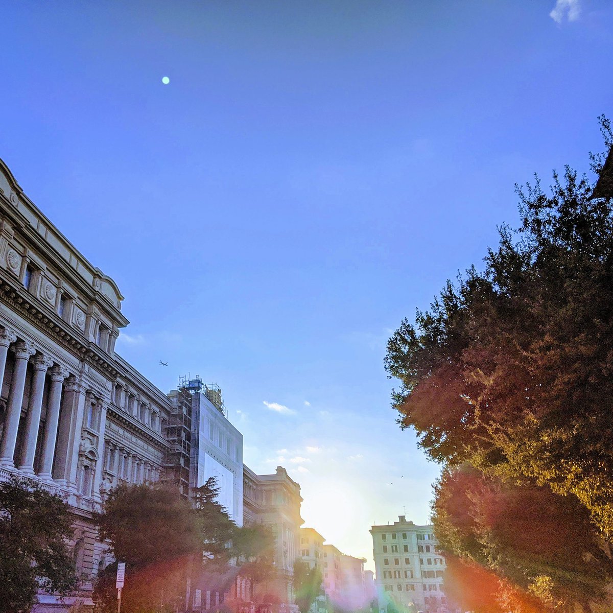 pauloxnet's tweet photo. The sun rises in the eternal city
#rome #urbsaeterna #urbe #eternalcity #sunrise #sun #sunshine #sky #trees #building #walking #gotowork #commute #remotework #polygraphic #italy #palazzodelpoligrafico
@MEF_GOV @Roma @igersItalia @Fondoambiente @Igers_roma
https://t.co/yFQGmHlkOw https://t.co/yg7SQm7sNj