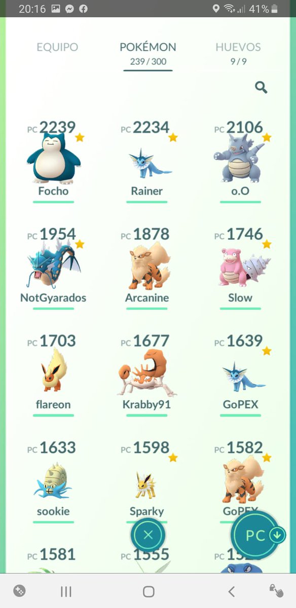 Megajplol's tweet photo. Recién entre al Pokemon GO para darle a mi bro los que tenia y encontré que uno se llamaba Focho jaja.
@Focholol https://t.co/VC49mpuAgL