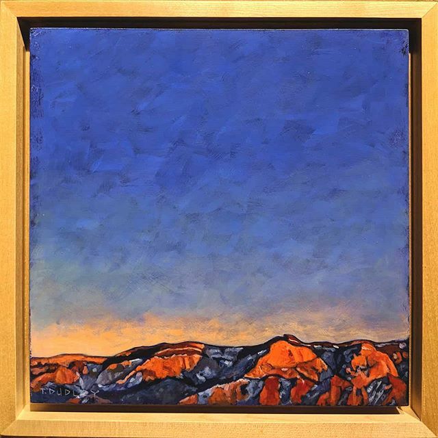 FreemanGallery1's tweet photo. New from Tracy Dudley! "Sandia Serenity", acrylic on panel, 10x10".
.
.
.
.
.
.
#sandia #mountains #serene #acrylicpainting #contemporaryart #landscape #sky #bluesky #sunset #newmexico #albuquerque #riorancho #modernart #artwork #art #decorating #paintin… https://t.co/Q9IuaFFrHP https://t.co/dV5ERVDRw6