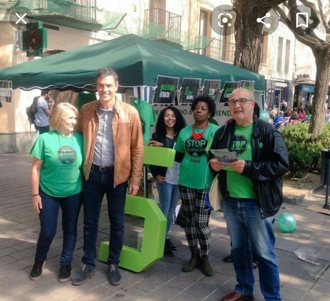 Sr. <a href="/PabloIglesias/">Pablo Iglesias 🔻{R}</a>. K sepas que tu socio de gobierno y presidente <a href="/sanchezcastejon/">Pedro Sánchez</a>  se comprometió a llevar #Las5DeLaPAh al gobierno. Ahora, todos los activistas de <a href="/LA_PAH/">Plataforma de Afectadas por la Hipoteca</a>
exigimos que cumpla sus promesas. #stopdesahucios y no bajada de pantalones

x.com/PAH_Arganda/st…