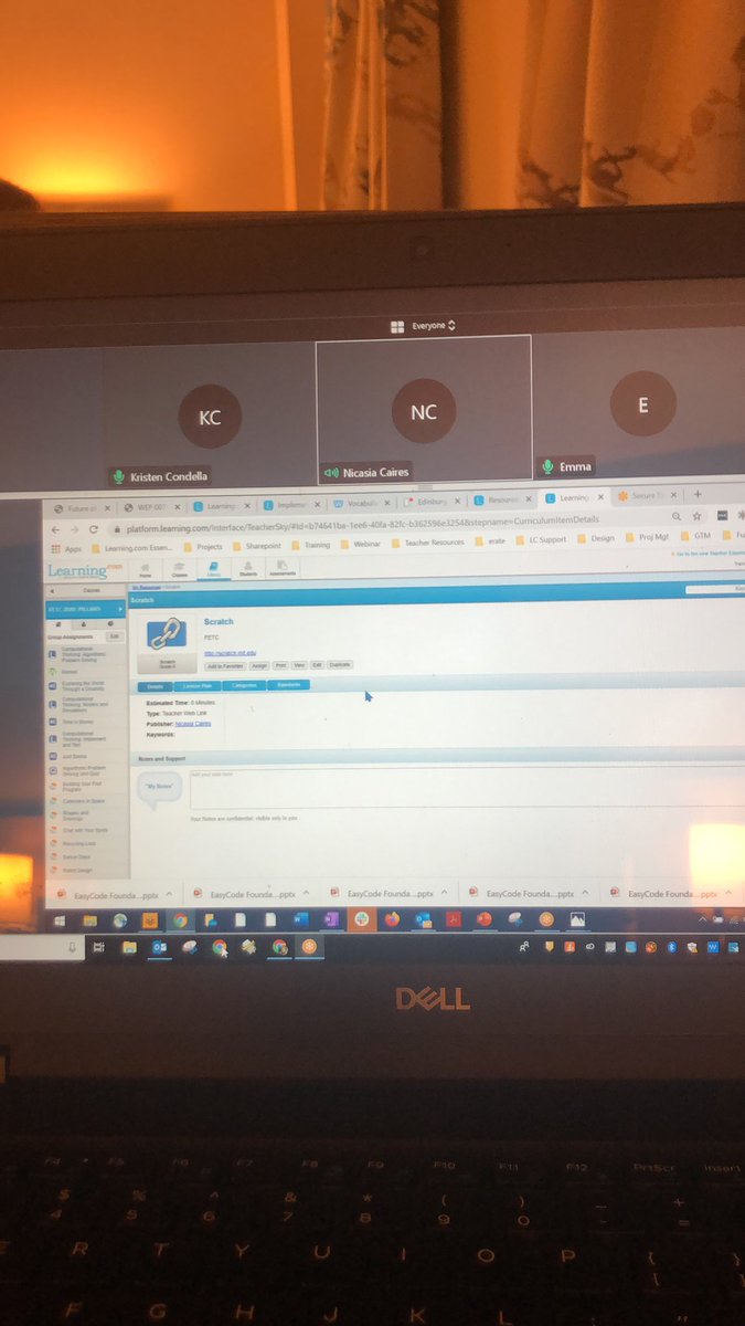 Last minute prep for tomorrow’s presentation <a href="/fetc/">FETC</a> !  Check us out at 9:45 in room 245.