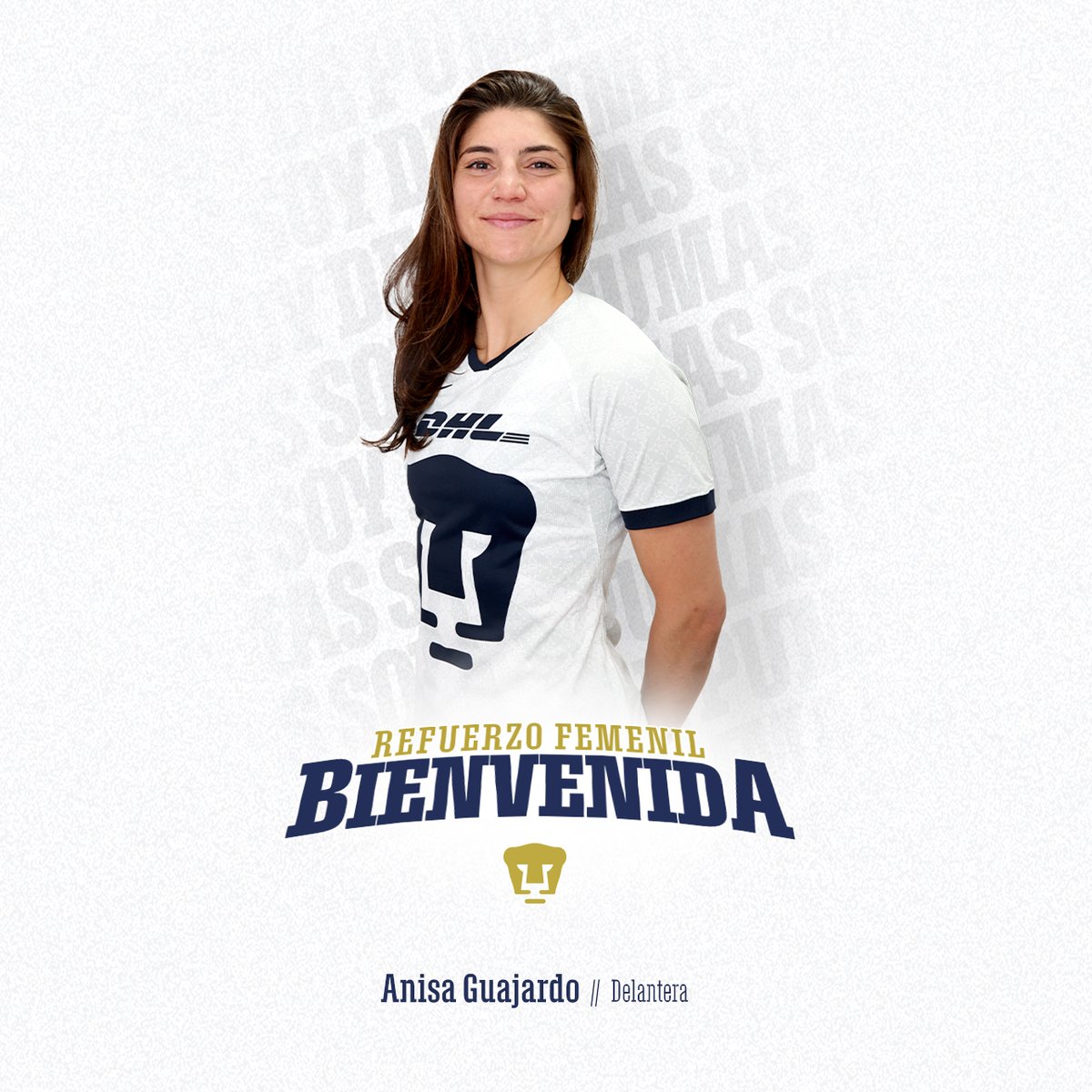 PumasMX's tweet photo. ¡Bienvenidas a su nueva casa!

Anisa Guajardo y Shaden García defenderán nuestros colores desde este #Clausura2020. Mucho éxito con nuestras Pumas. ¡Goya!

Más información📲 https://t.co/mBo5HPOzUq

#SoyDePumas https://t.co/B6XsrL3CDr