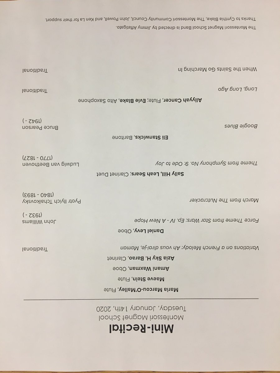 MMS_CSDA's tweet image. So entertained by our musical guests at tonight’s MCC. Thanks so much to Mr. Affatigato