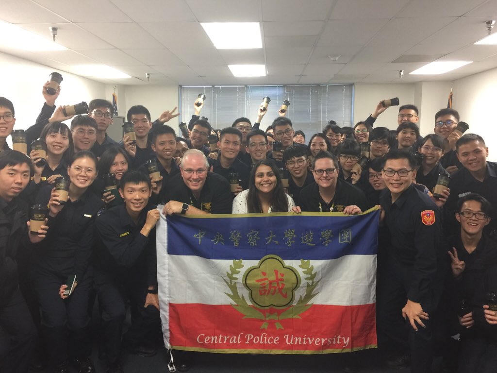 Heide2019's tweet photo. Cadets from CPU in Taiwan toured the Harris County Jail today! Thank you to all HCSO staff that made their visit amazing! @HCSOTexas @HCSO_MHU @SheriffEd_HCSO @uhdcpsdean @UHDPresident https://t.co/wjsj1O3zUK