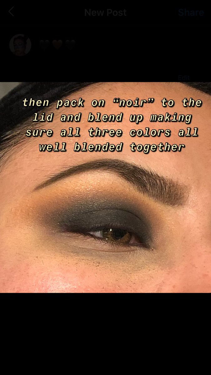 xoxobykm's tweet photo. 🖤SMOKEY•EYE•TUTORIAL🖤
I had to skip a picture on here but before packing on “noir” you can also put gel liner first and then shadow. Either way works!
#abhsoftglam #esqido #lyssalashes #latinamua #smokeyetutorial https://t.co/fpGbvZSdou