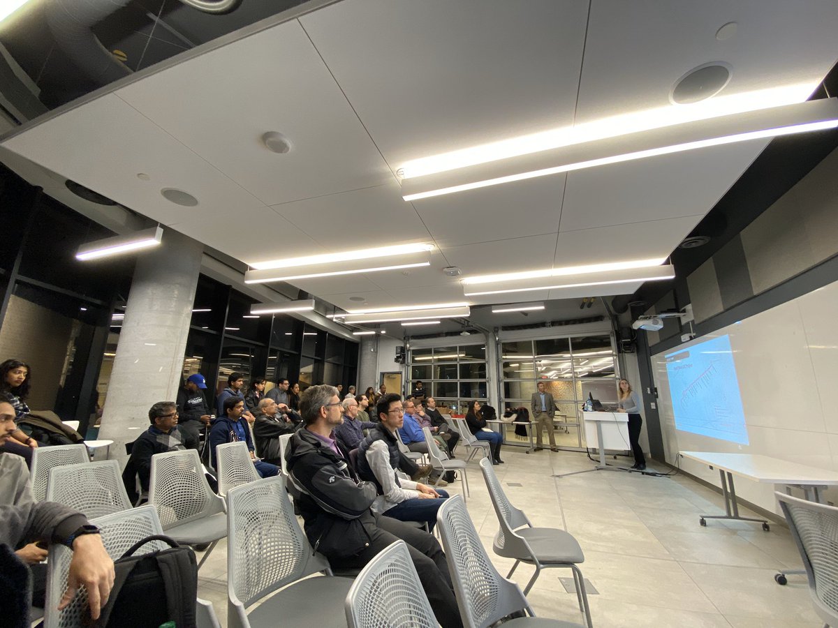 HeBuildsTransit's tweet photo. Presenting again at CSCE York chapter about the Finch West LRT with #ArupTO colleagues (@ArupAmericas) and our partners at @Metrolinx & @MosaicTransit #FWLRT https://t.co/jgexUBa3SM
