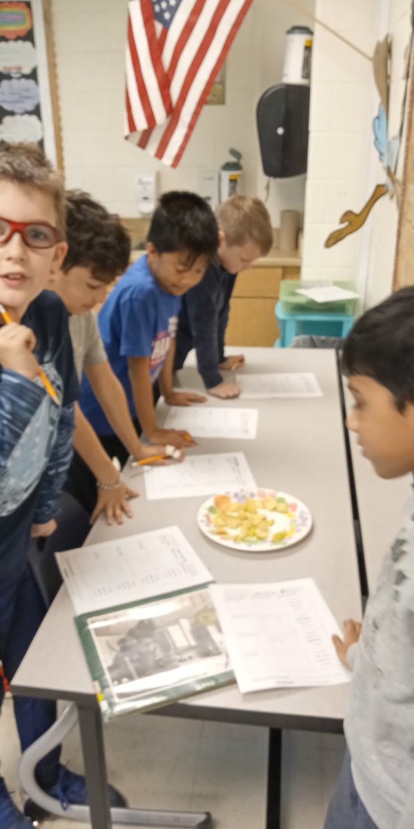 Ludolph3rdGrade's tweet photo. Which apples are the sweetest? Which are the sourest? 3rd grade had a fun time doing some apple tasting! https://t.co/59oTmYYRZT