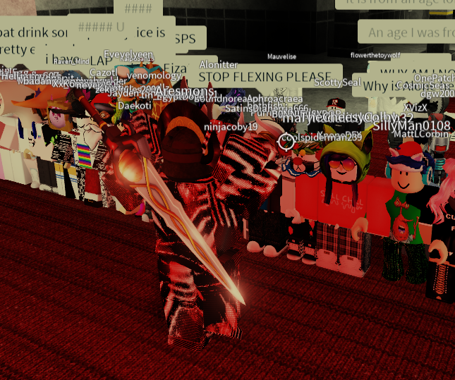 Roblox Myth Stuff On Twitter Aresmons Flexing On The Crowd - moving in roblox myth