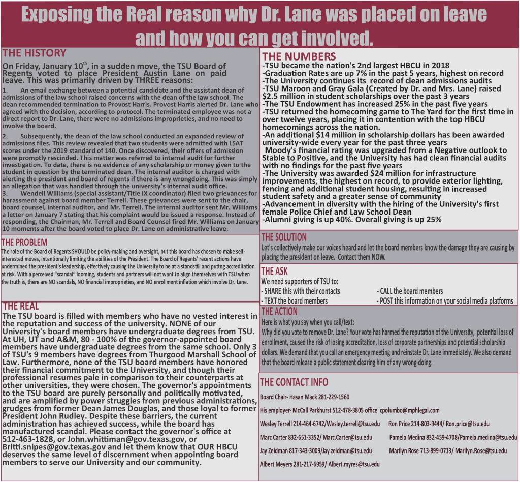 StandLane's tweet image. #IStandWithDrLane