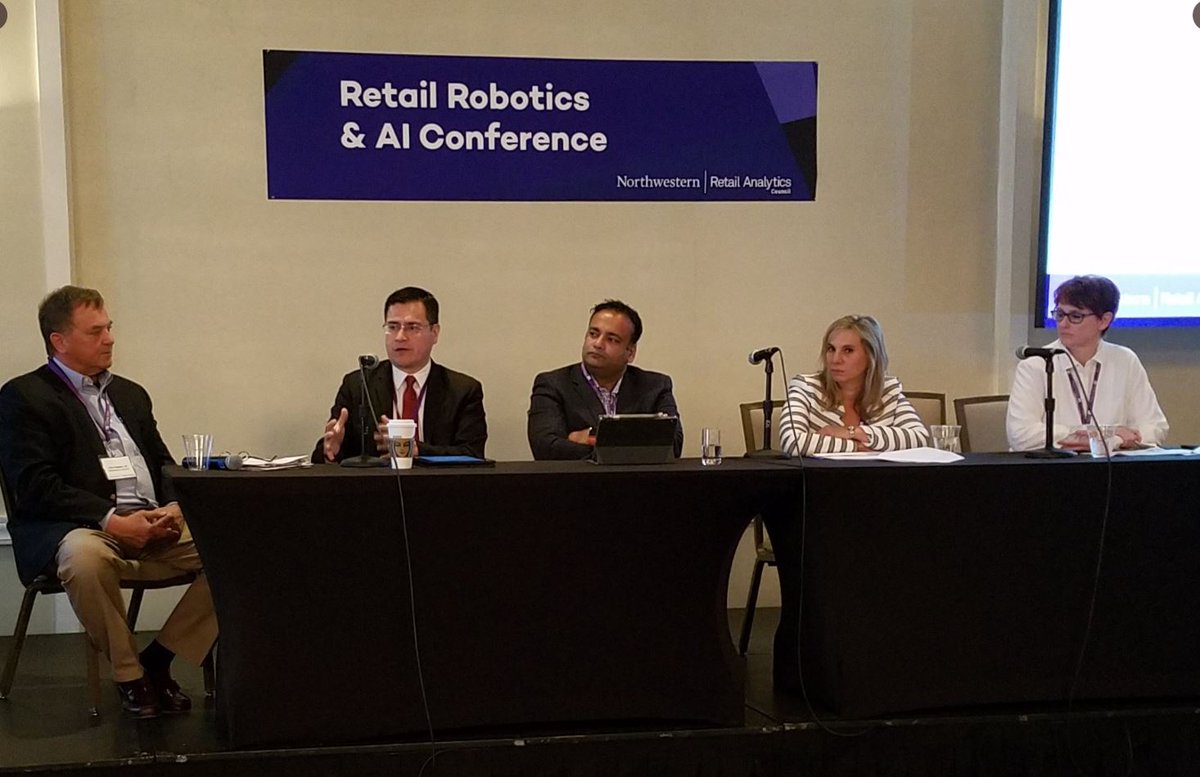PRI_US_EU's tweet photo. Take a look at our new speakers! We have a great line -up of nearly 30 of the industry's top experts in retail robotics and AI. Retailers may register for the 5/6-5/7 conference held in Evanston, IL.: https://t.co/tVklgNGKEH Seating is limited! #retailrobotsconf #retail #AI https://t.co/XAAsA5srkm