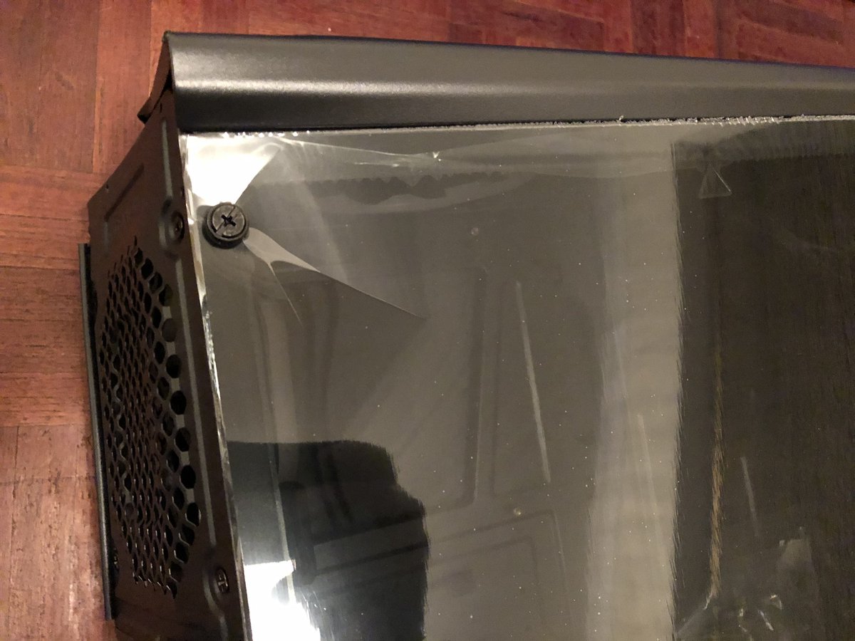 chloke83's tweet image. So.....my new PC case just arrived from #amazon 

Pretty sure it is not supposed to be in the shape of a hexagon, I mean seriously WTF!! 

Looks like it has been trampled on by a bloody elephant!! 

#dissapointed #badpackaging #broken #damaged #pccase #AmazonPrime #delivery
