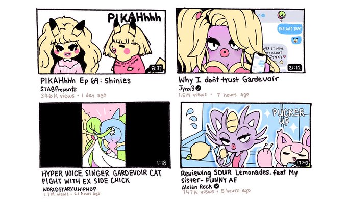 If Pokemon were Youtubers (Part 3) 