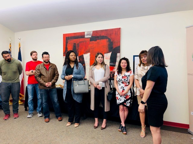 IrvingHCC's tweet photo. Thanks for joining us this morning at our networking event: Cafe Con Nosotros. Network with a Smile. Sponsor: Erickson Dental :) #cafeconnosotros #Network #irving #irvingtx #ihcc #ericksondental https://t.co/y4RXgCvNiM