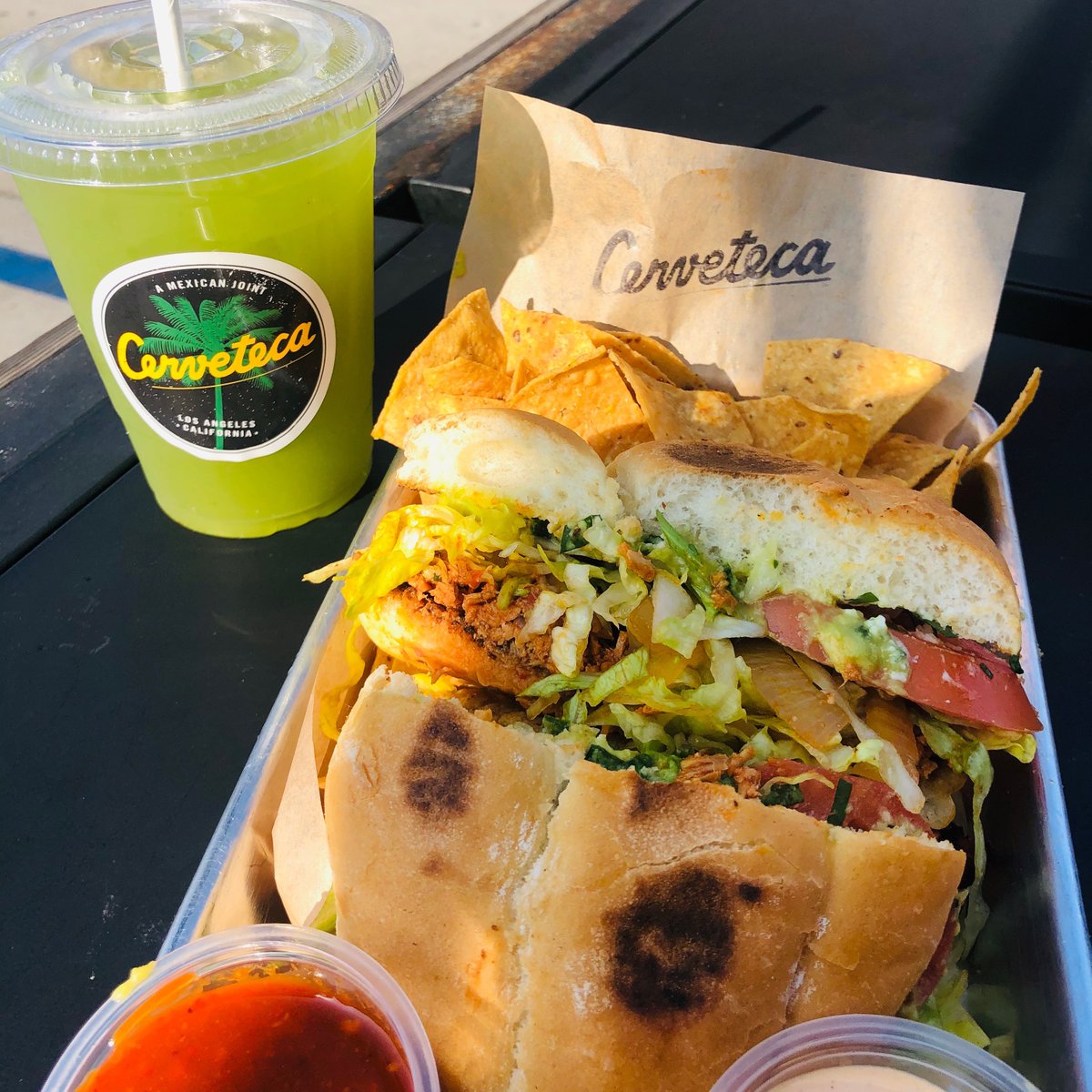 TORTA TUESDAY
$10 Torta &amp; Agua Fresca 

#cerveteca #culvercity #torta