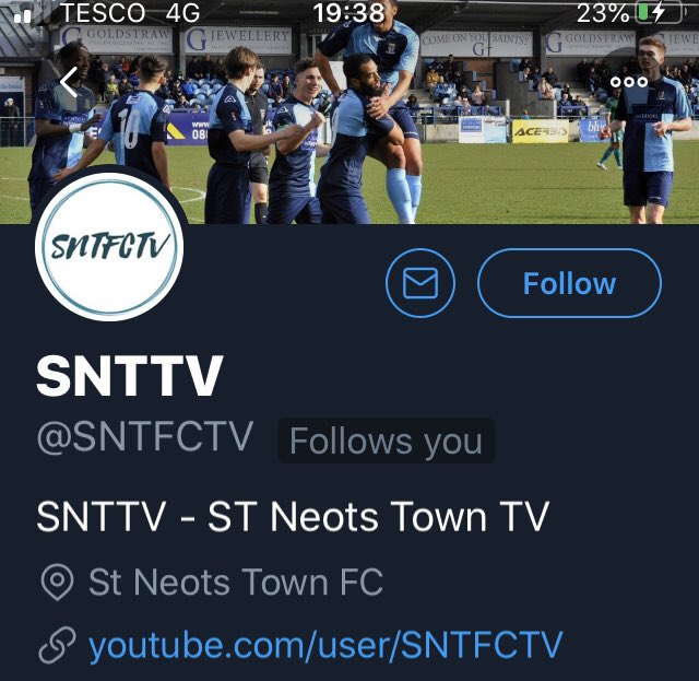 St Neots Town F.C. Official tweet media