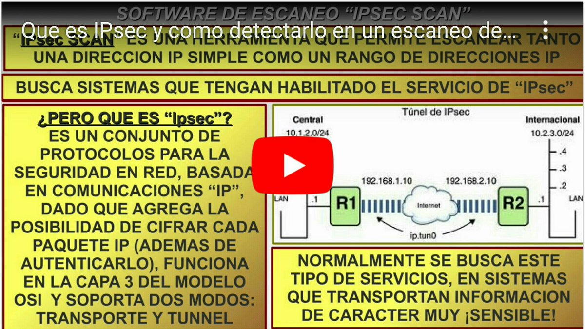 cevicas's tweet image. Que es IPsec y como detectarlo en un escaneo desde Windows (a pedido de mis Estudiantes):

Vídeo:

youtu.be/pN8jeO0wHNM

¡BUENA VIDA!

⅞5wht

#cybersecurity #ipsec #networkScan #ethicalHacking #cybersecurityTraining