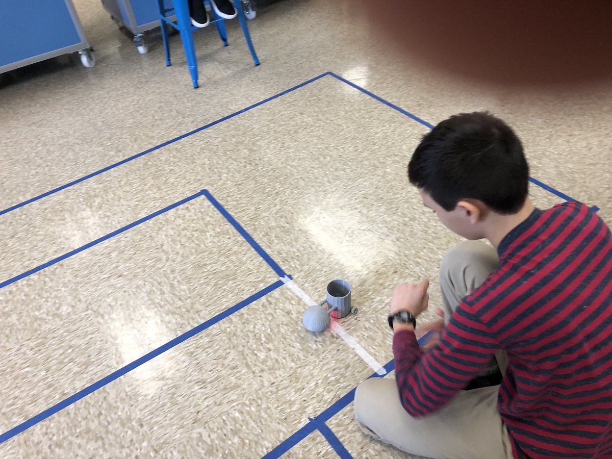 TimberstoneSTEM's tweet photo. Students using @tinkercad to create 3D printed parts that will be used with @sphero to transport 100ml of water. https://t.co/jJqqhliz0L