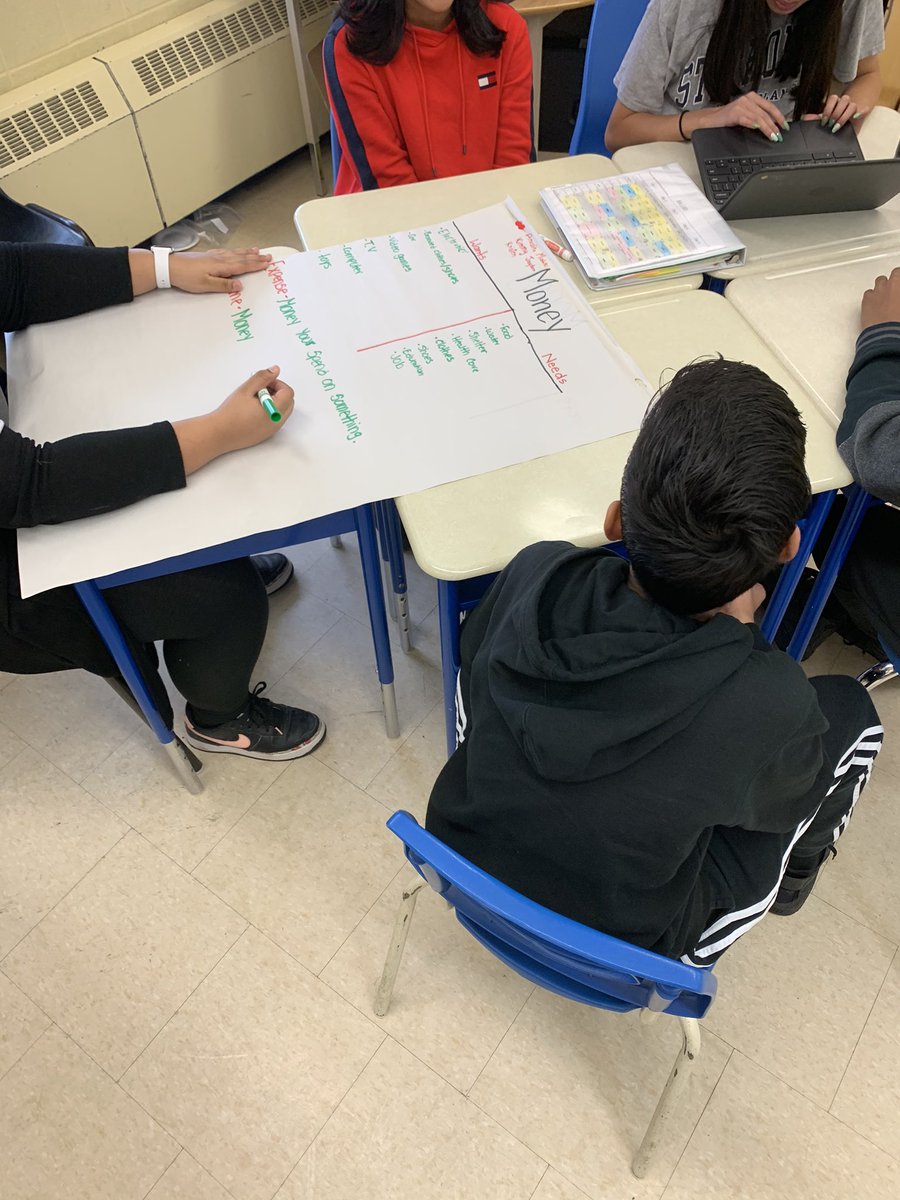 MmeMacLeod's tweet photo. Do I need that? Or want it? 💴 💰 8s starting to learn financial literacy! @PeelSchools #guidanceinpeel @1GreatLakes2013 https://t.co/pyATCUgLM4