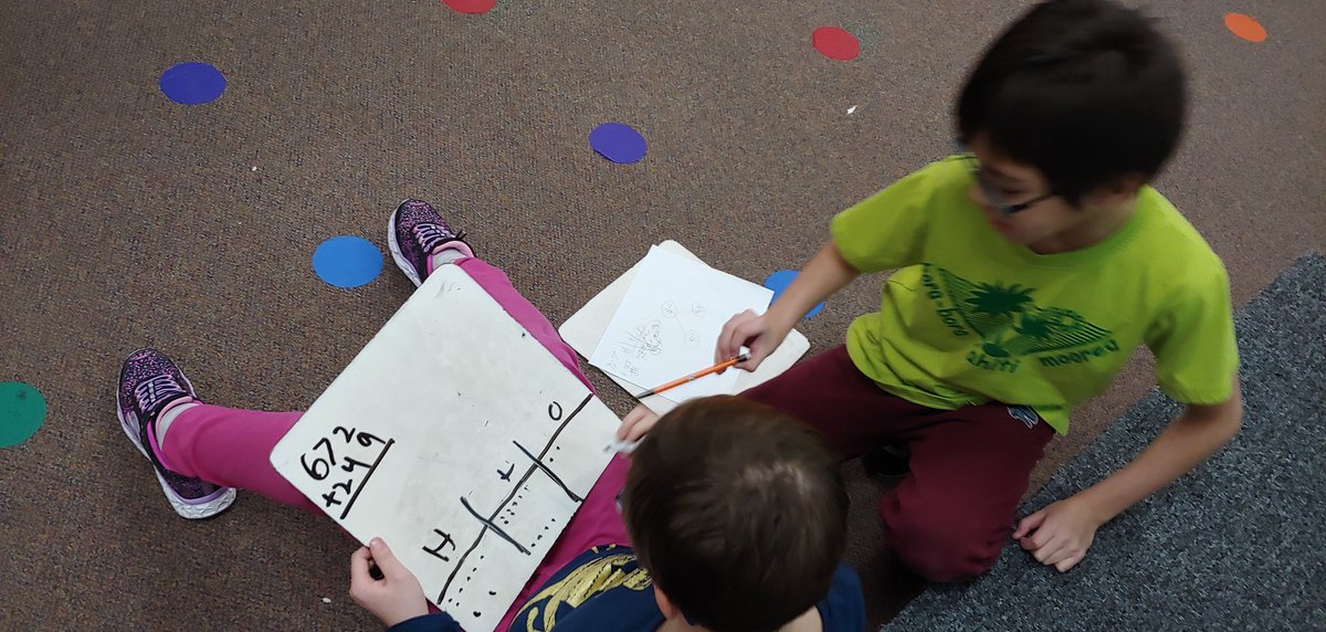HeusnerTitle's tweet photo. 2nd grade is awesome at using place value to add! #HeusnerPride #why305 https://t.co/6MOEeRsomi