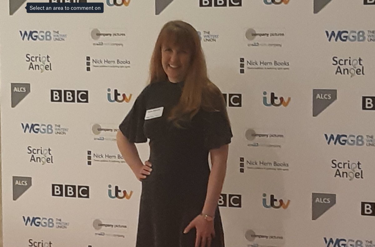 Our CEO <a href="/hayley1mckenzie/">Hayley McKenzie</a> had a fantastic evening at the #wggbawards last night. Very proud to be a sponsor and many congratulations to all of the winners! 🎉 🍾 #screenwriters #screenwriting