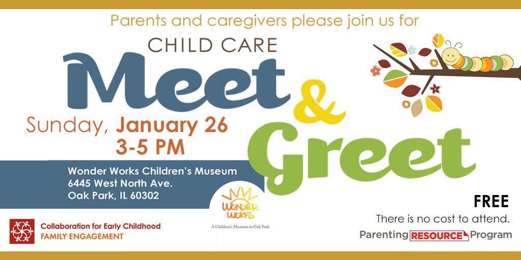 Collab4KidsOPRF's tweet photo. 📣 #Parents 🗓️ Save the date for our third annual Child Care Meet &amp; Greet on 1/26 @WonderWorksOP. Entry is #FREE from 3-5 pm. Child care programs and providers will be on-site to answer your questions.  #Choosingchildcare #Qualityece #community #support #ece #Collab4Kids https://t.co/5UMmnE6Vji