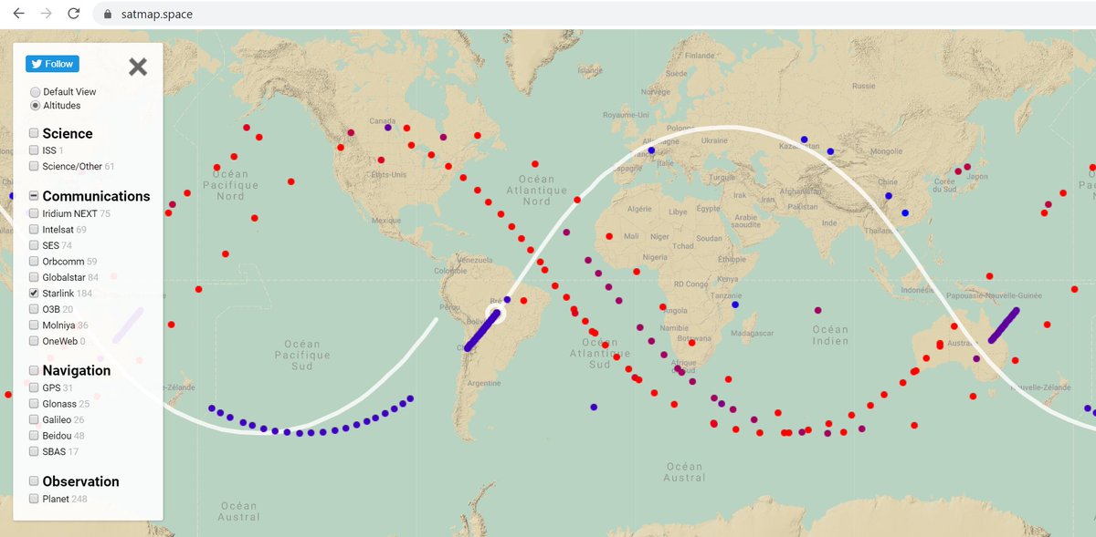 Starlink Coverage Map / Starlink Satellite Internet Constellation : The