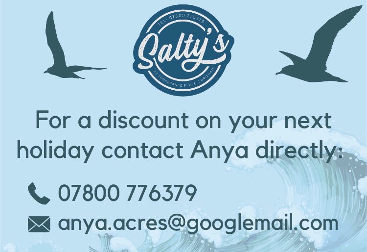 Salty’s - 23 Temperance Place, TQ5 9TR tweet media