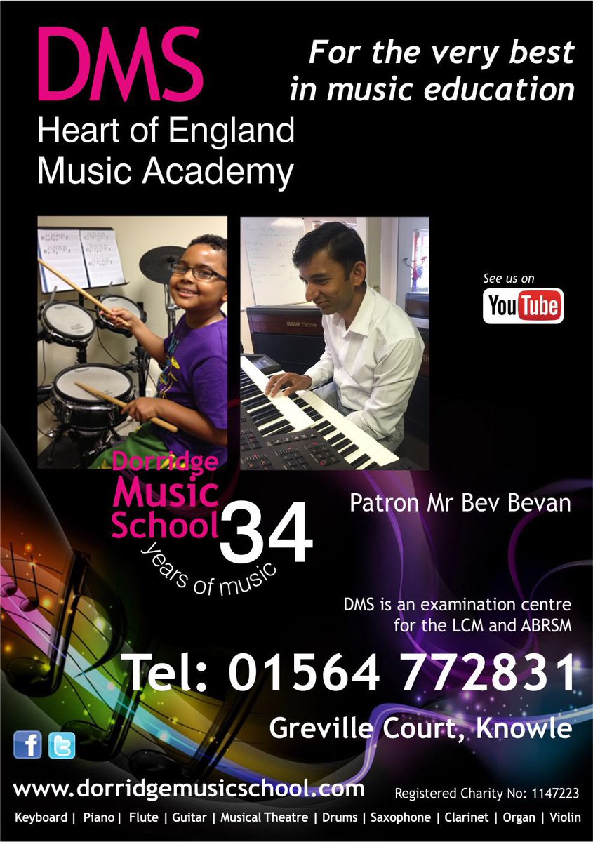 leighmusicangel's tweet image. Evening @solihullhour This #Saturday 11am @DMSMusicSchool I have a #FREETrial #KeyboardLesson 7/8/9 year olds 🎵 E leoghperry@sky.com to book #Inspire #Achieve #Perform